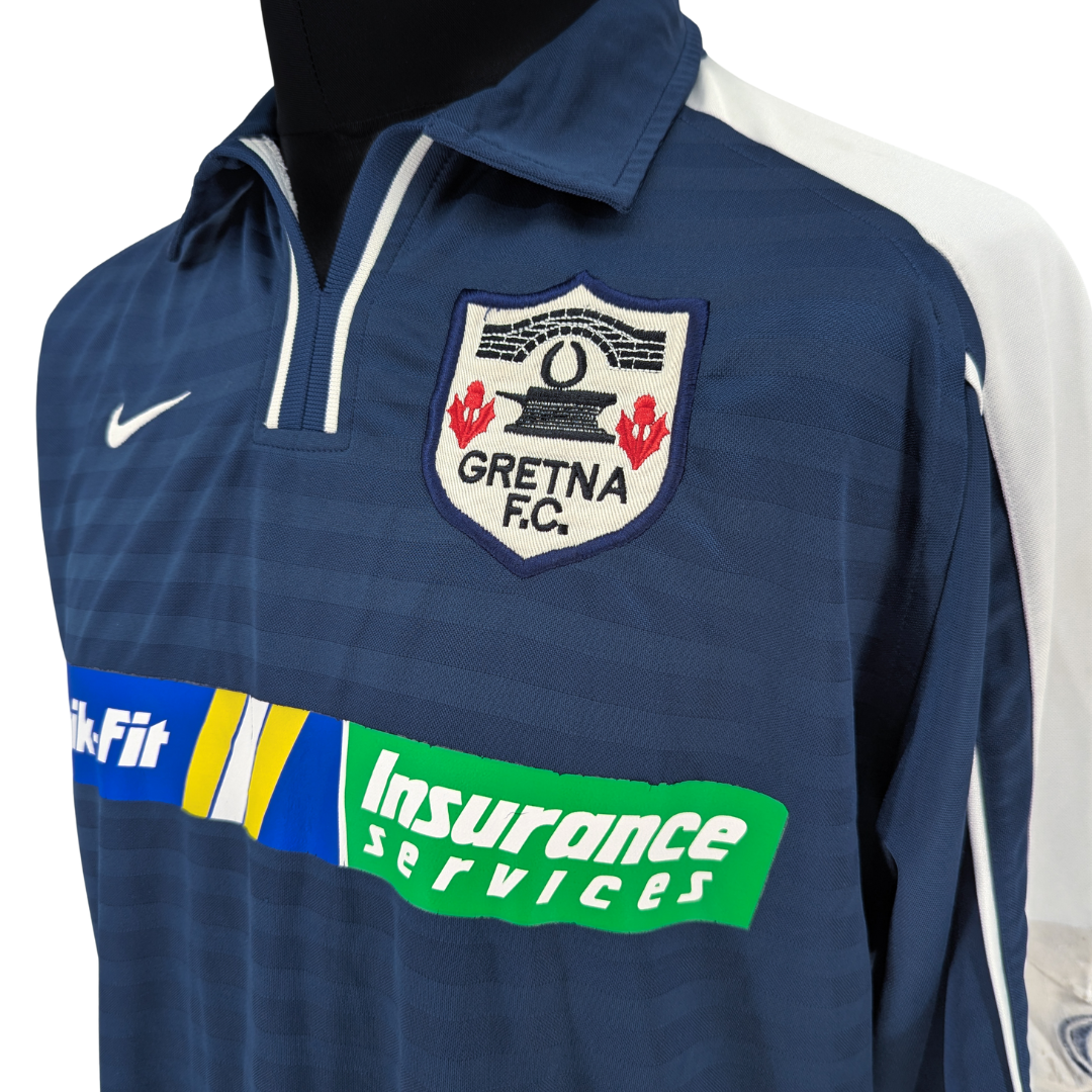 Gretna FC away football shirt 2004/06 - (L)