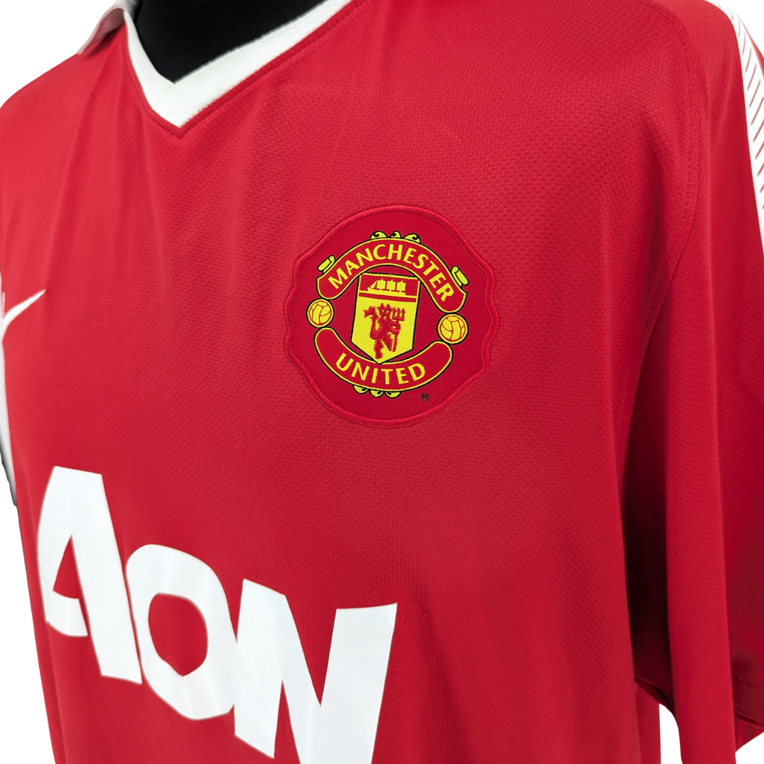 Manchester United home football shirt 2010/11 - (XL)