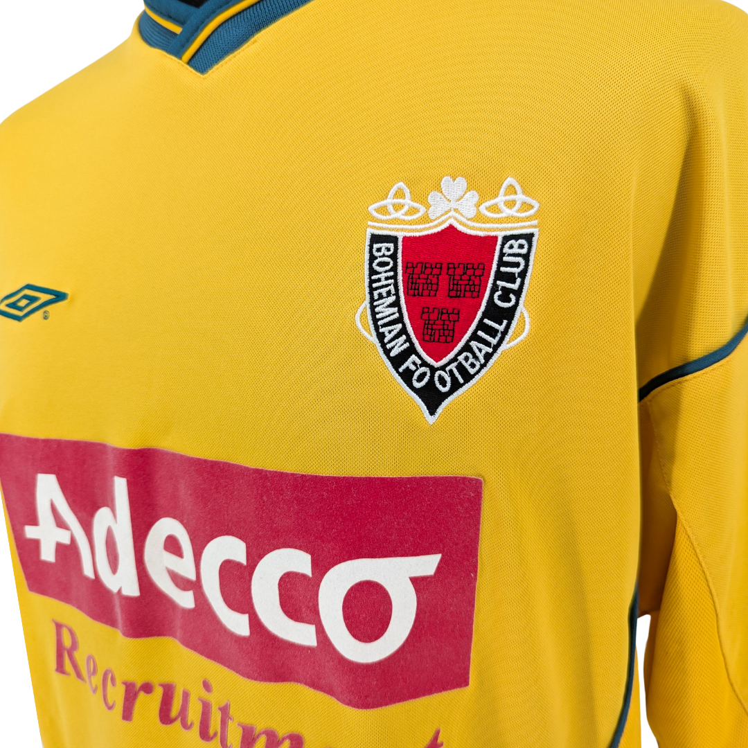 Bohemians away football shirt 2001/02 - (L)