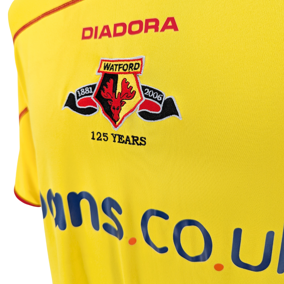Watford home football shirt 2006/07 - (L)