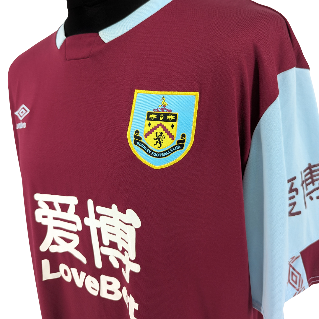 Burnley home football shirt 2019/20 - (XXXL)