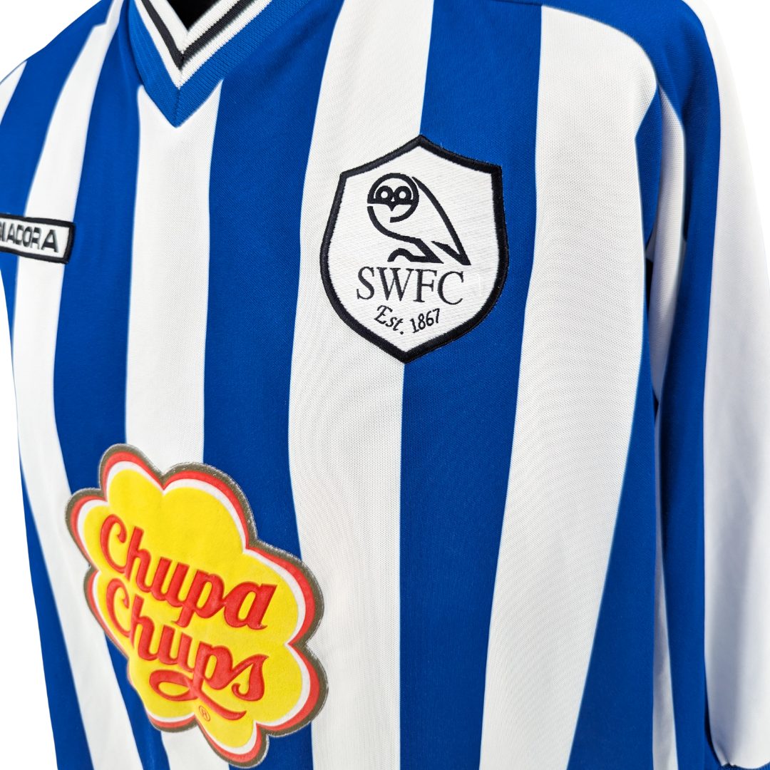 Sheffield Wednesday home football shirt 2001/03 - (XXL)