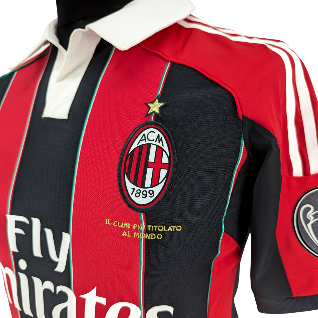 AC Milan signed home football shirt 2012/13 - (M)
