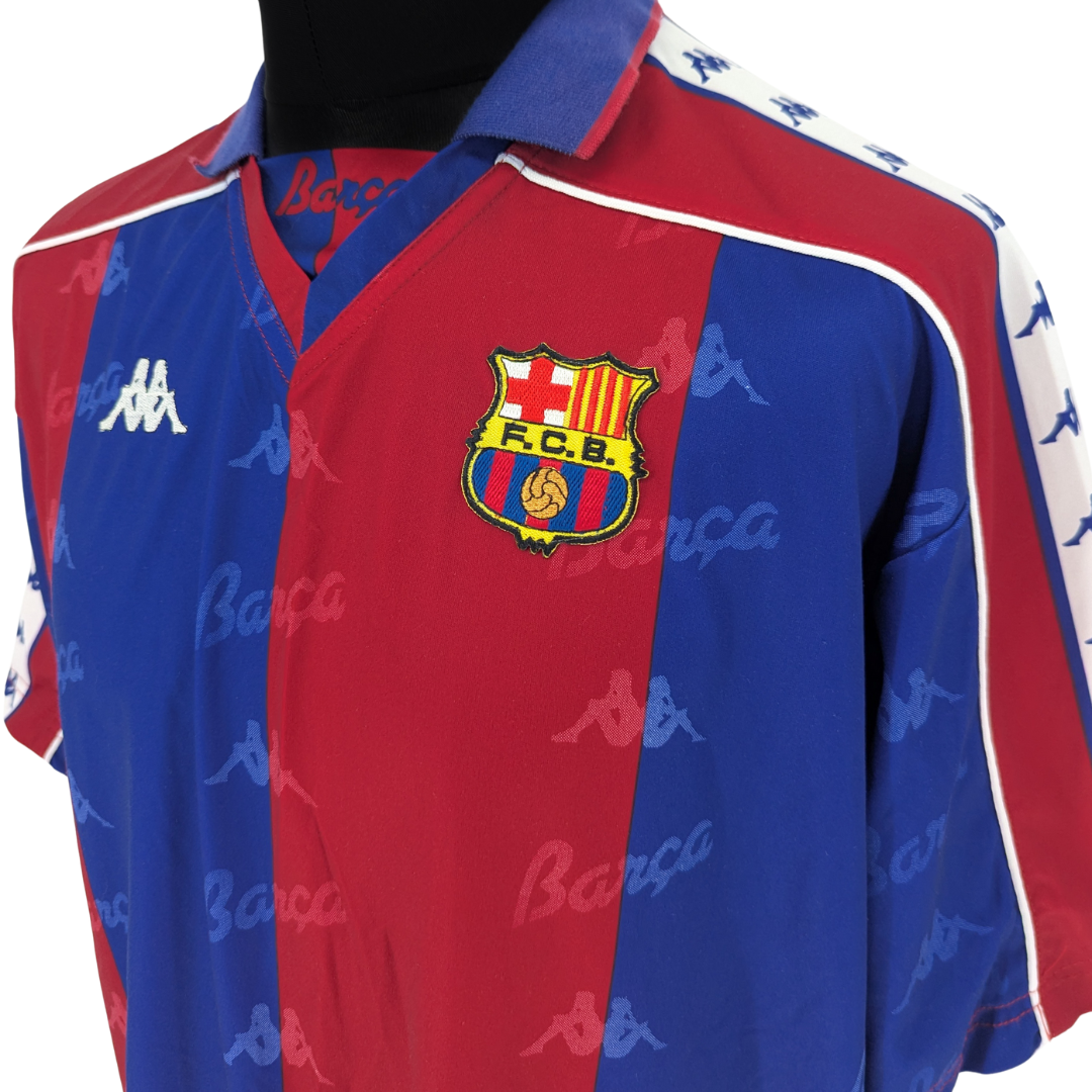 Barcelona home football shirt 1992/95 - (XL)
