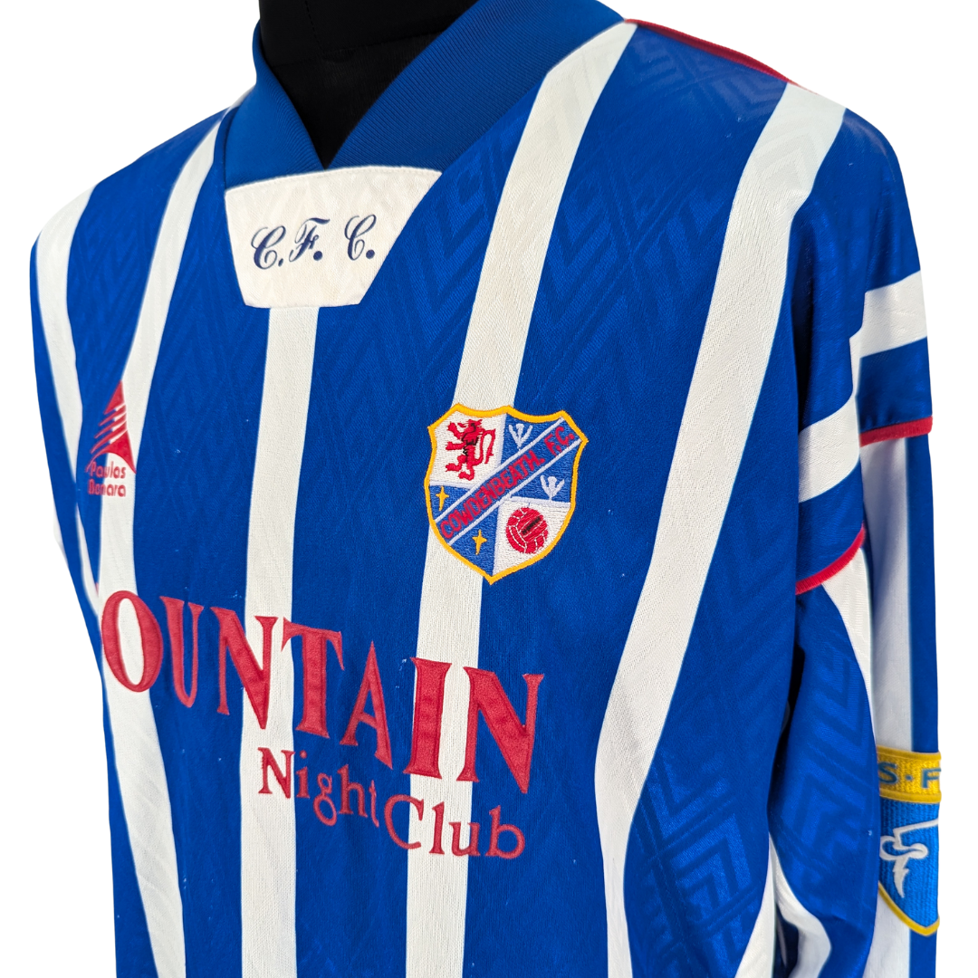 Cowdenbeath home football shirt 1995/96 - (XL)