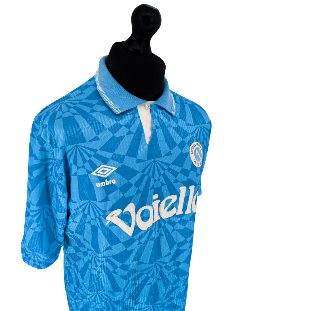 Napoli home football shirt 1991/93 - (L)