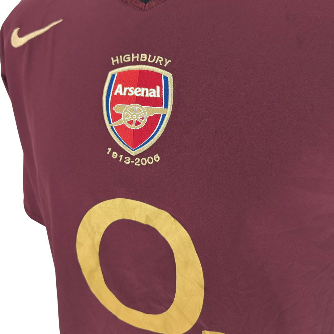 Arsenal home football shirt 2005/06 - (L)