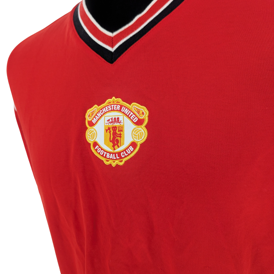 Manchester United home football shirt 1984/86 - (XL)
