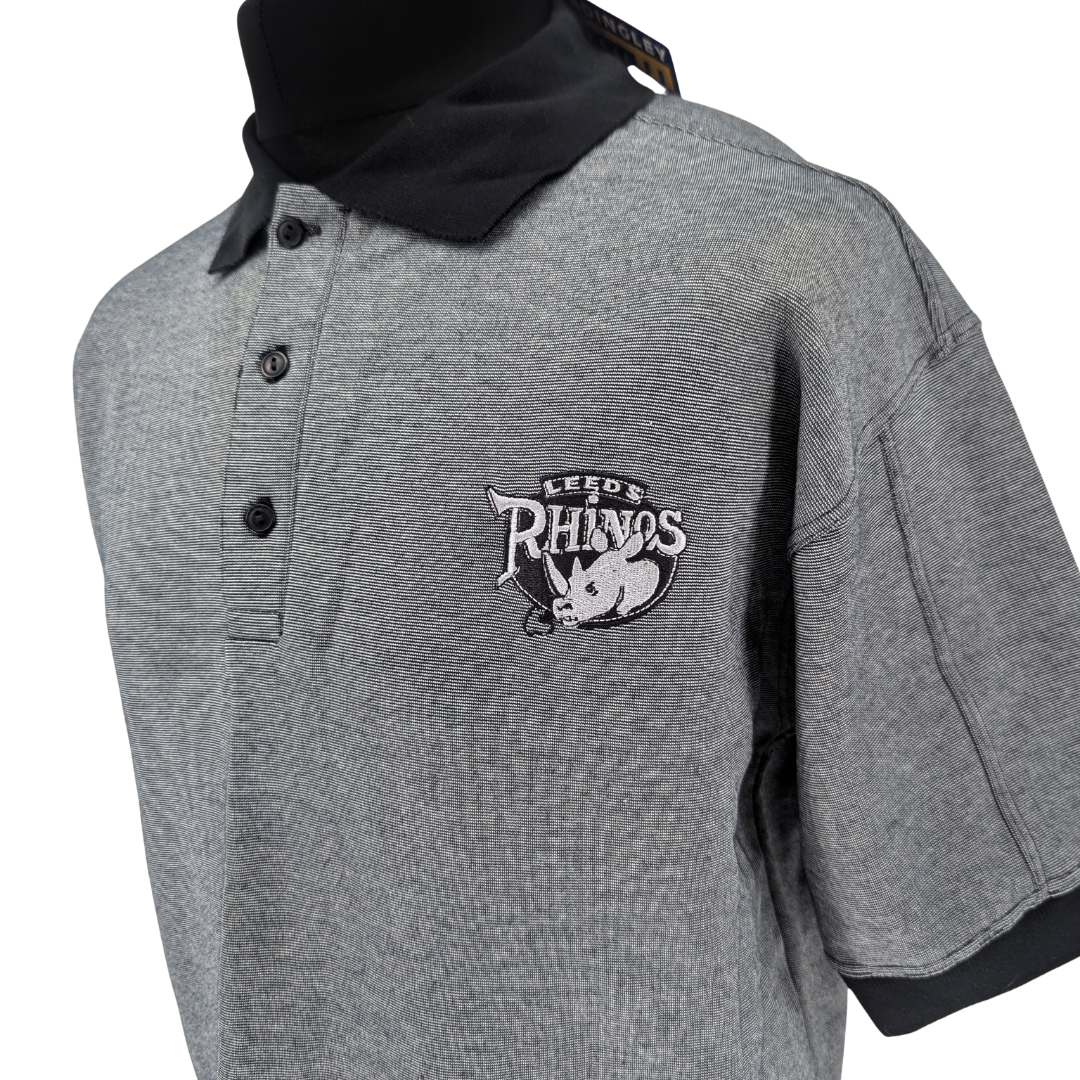 Leeds Rhinos leisure rugby shirt 2000s - (M)