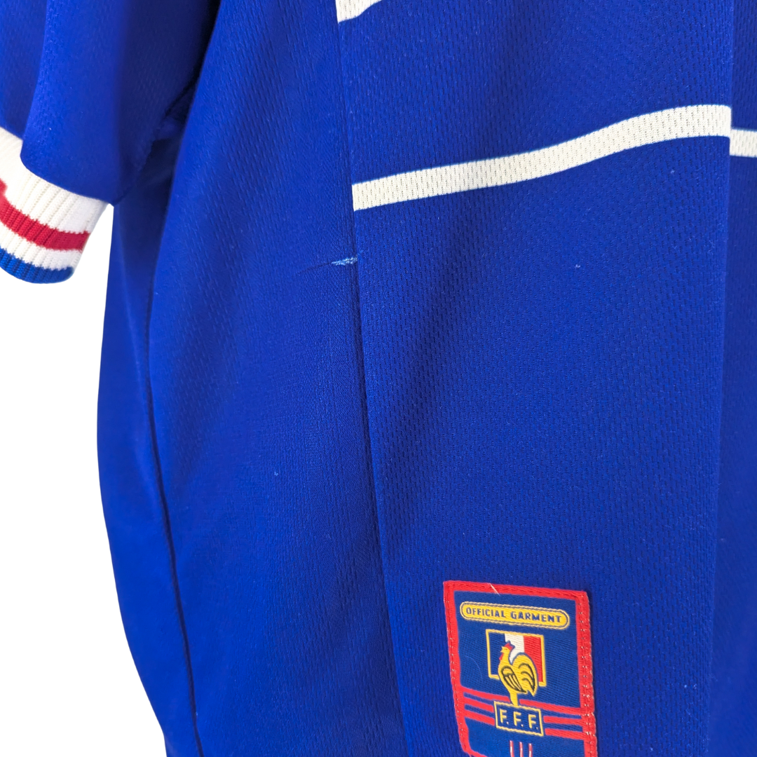 France 'Pour Toi Zinedine Zidane' home football shirt 1998/00 - (XL)