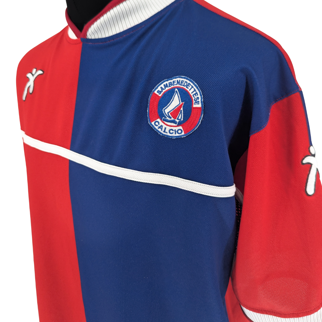 US Sambenedettese home football shirt 2003/04 - (XL)