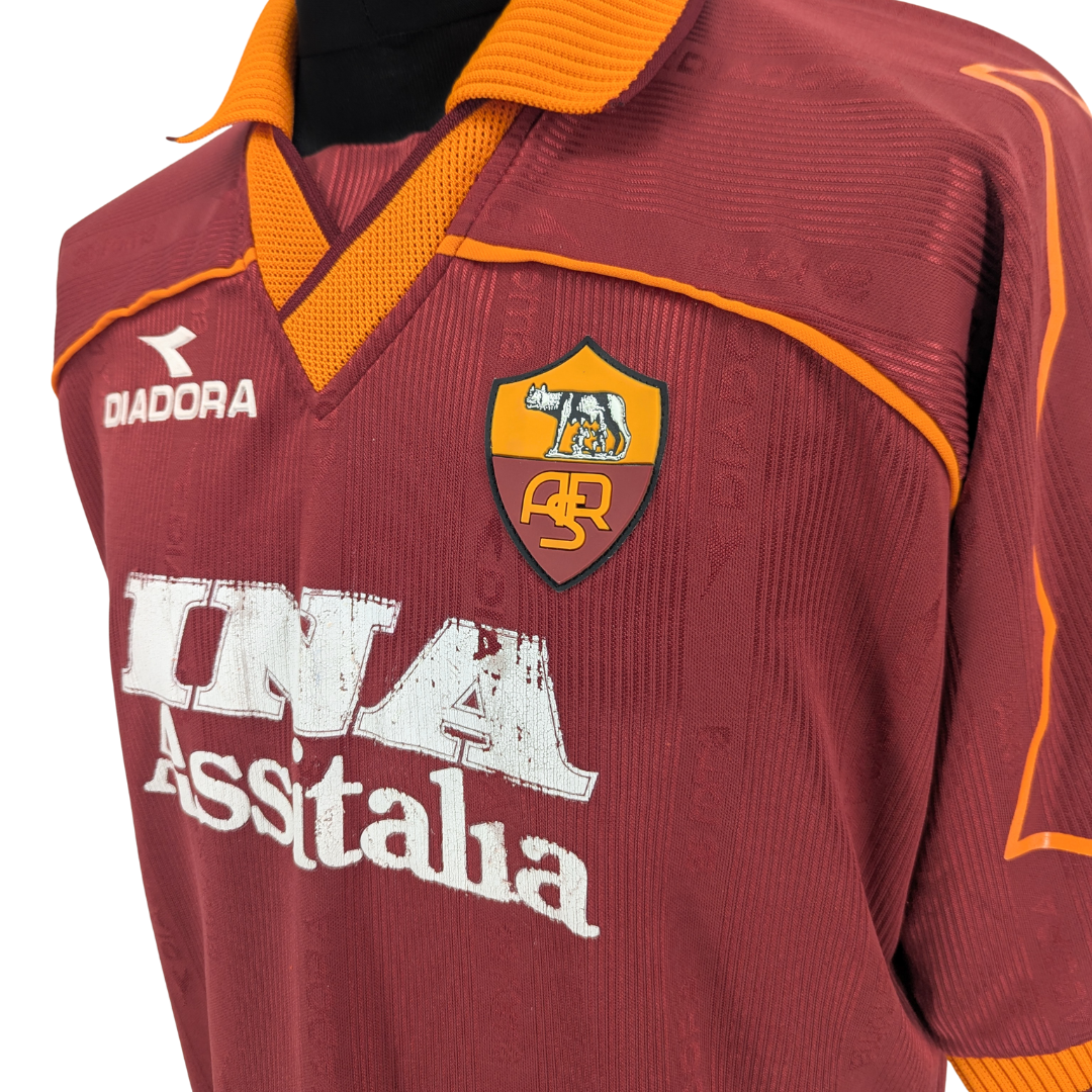 Roma home football shirt 1999/00 - (XL)