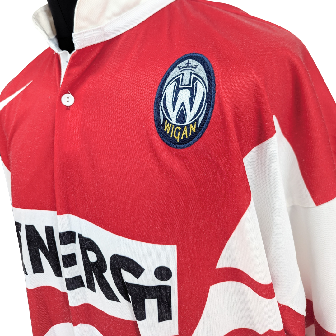 Wigan Warriors home rugby shirt 1998/99 - (XL)
