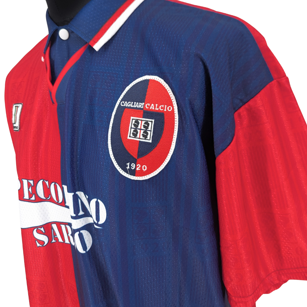 Cagliari home football shirt 1998/99 - (XL)