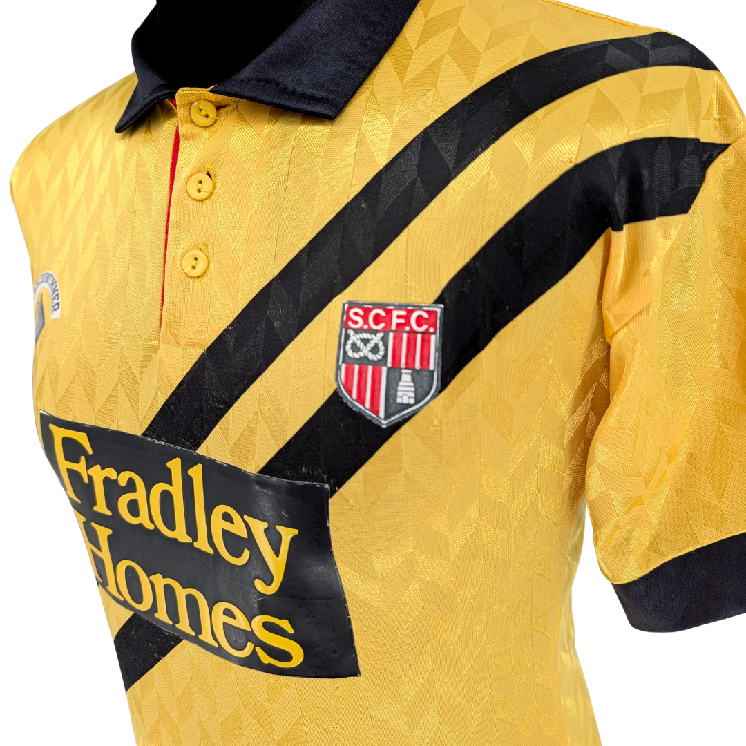 Stoke City away football shirt 1990/91 - (S)