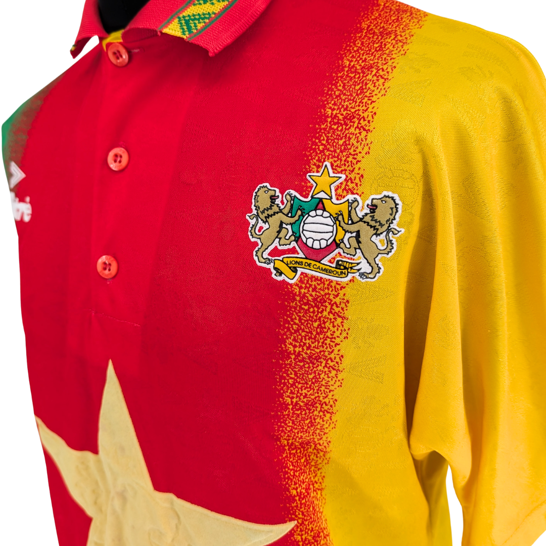 Cameroon home football shirt 1994/95 - (L)