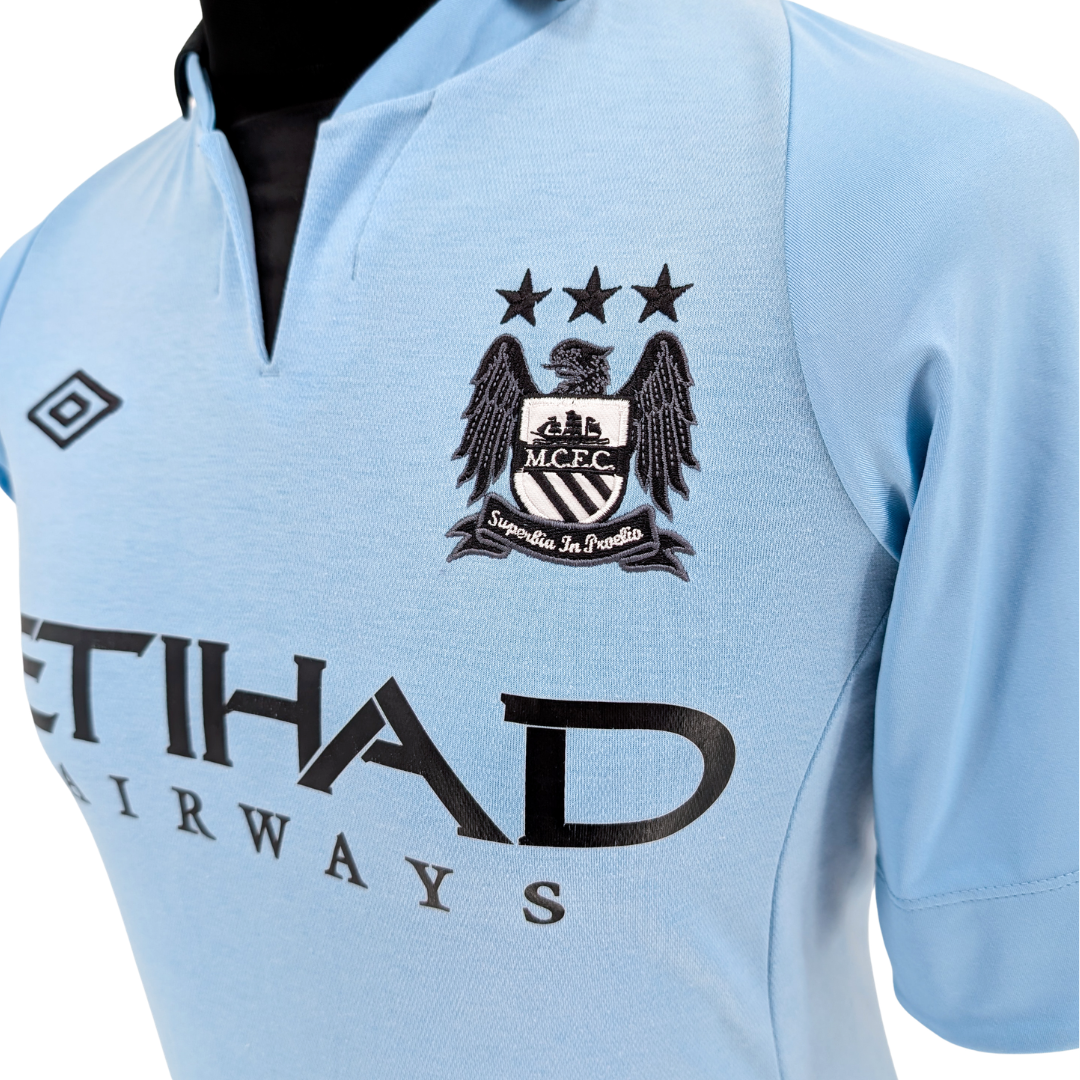 Manchester City home football shirt 2012/13 - (S)