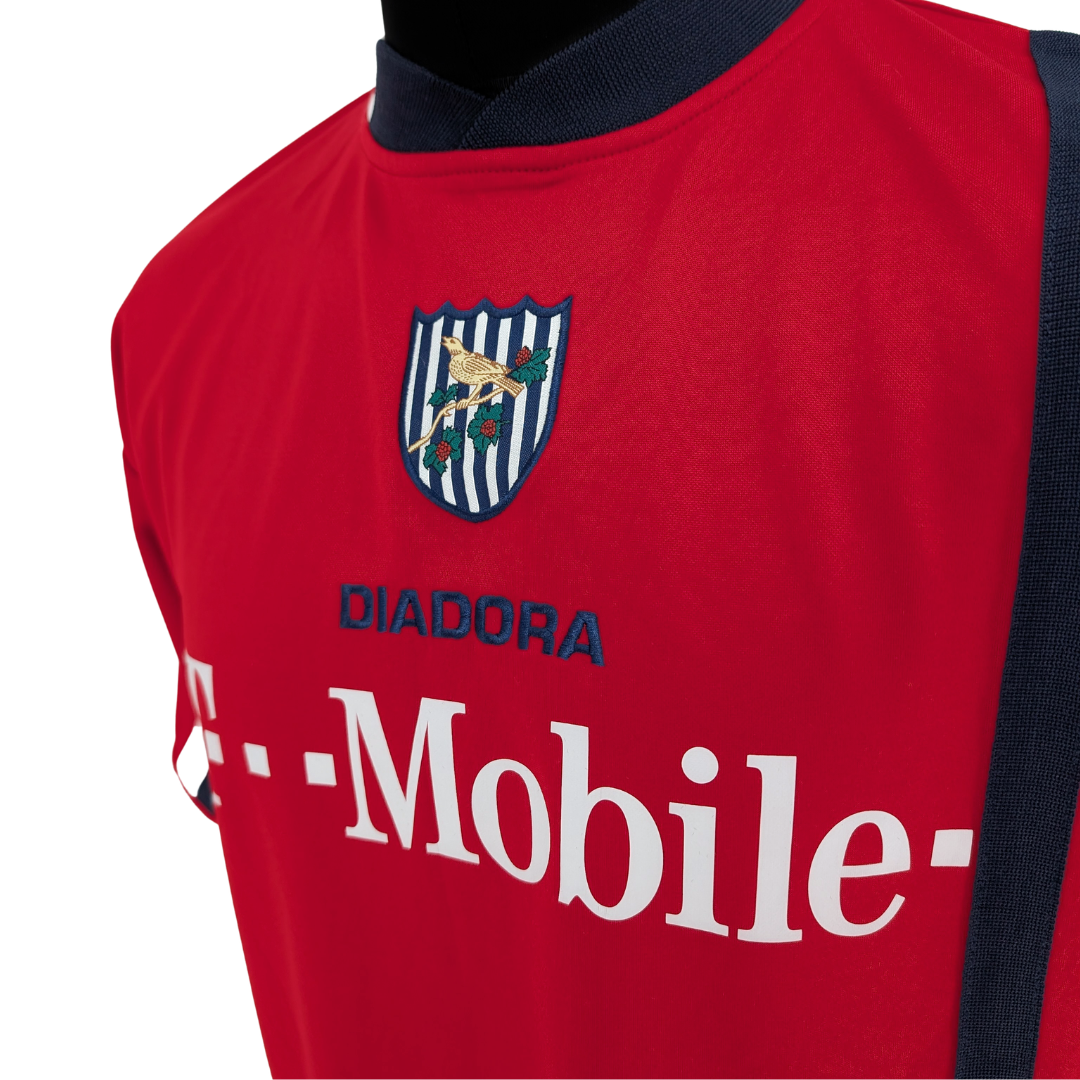 West Bromwich Albion signed away football shirt 2004/06 - (L)