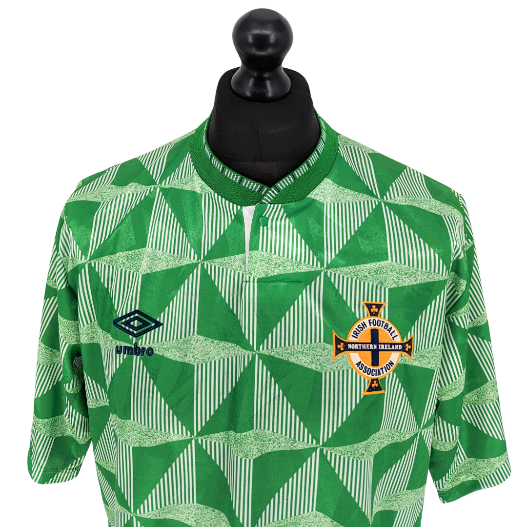 Northern Ireland home football shirt 1990/92 - (L)