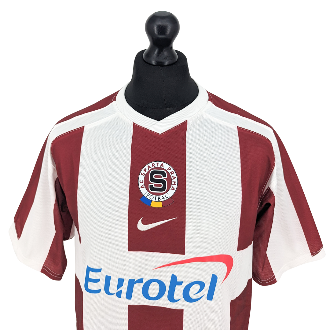 Sparta Praha away football shirt 2005/06