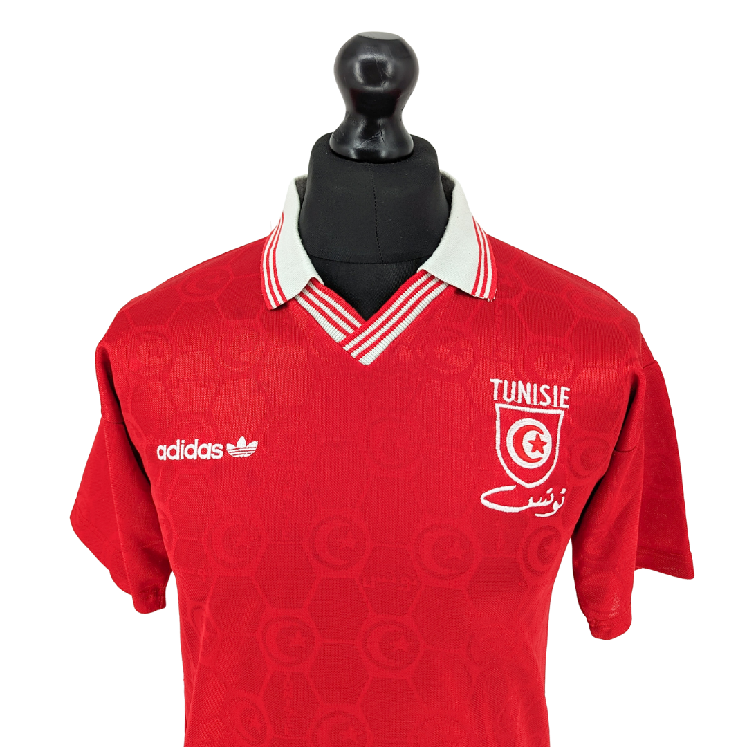 Tunisia away football shirt 1992/94
