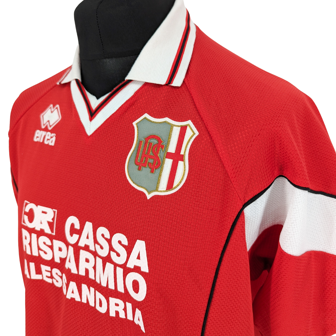 US Alessandria away football shirt 2000/01