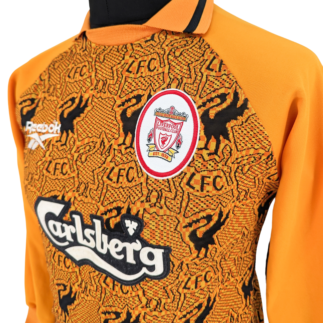 Liverpool goalkeeper football shirt 1996/97