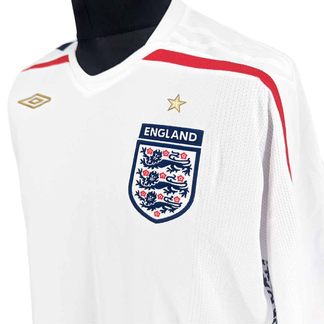 England home football shirt 2007/09
