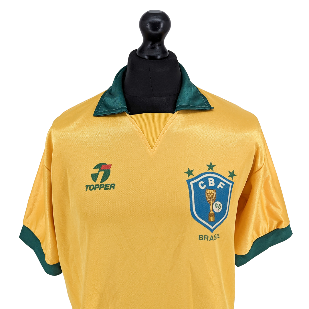 Brazil home football shirt 1988/91 - (M)
