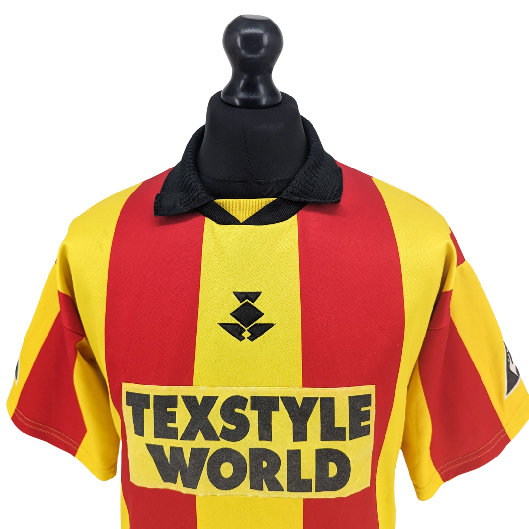 Partick Thistle home football shirt 1995/96