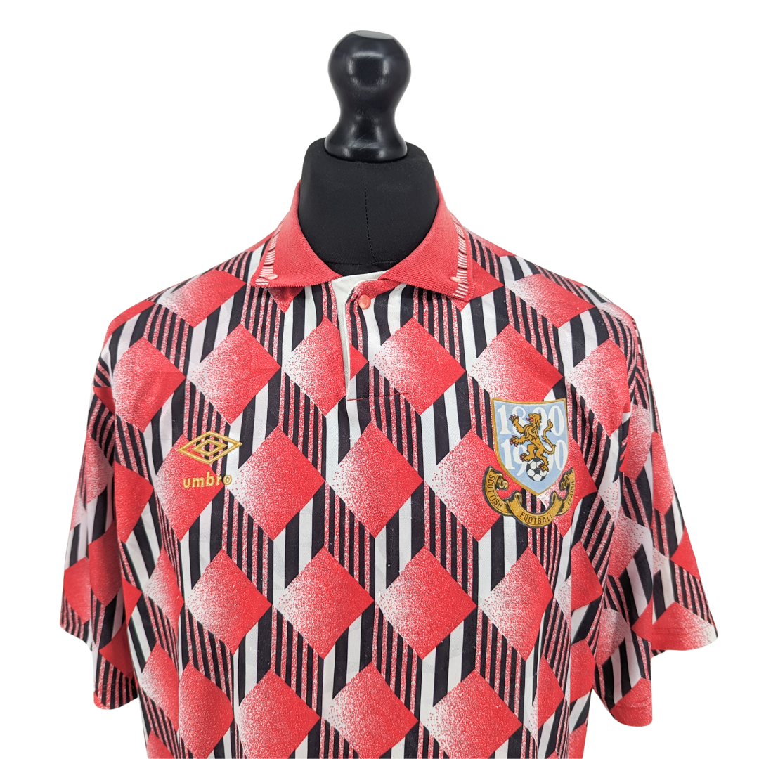 Scottish Football League centenary football shirt 1990 - (XL)