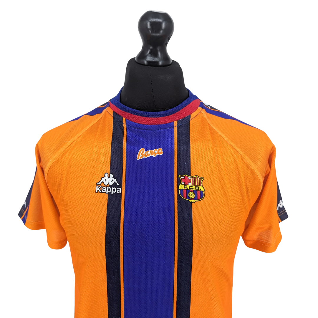 Barcelona away football shirt 1997/98