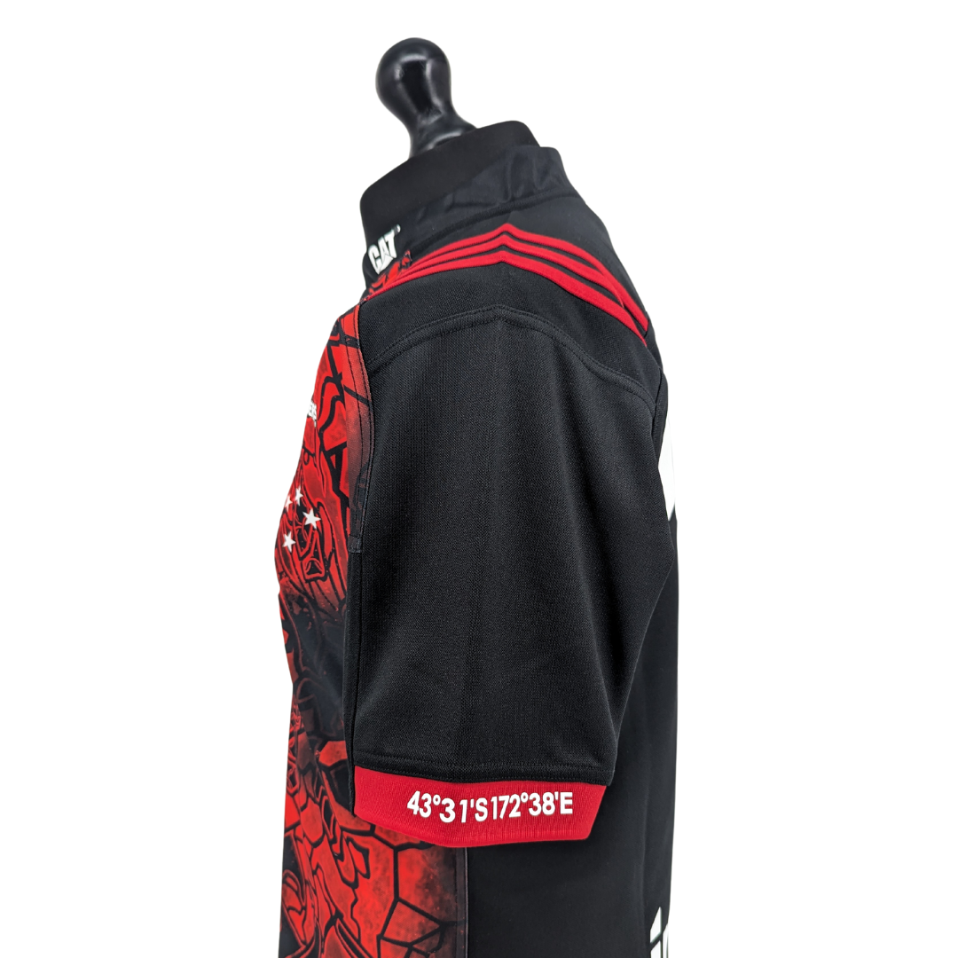 Crusaders home rugby shirt 2018 - (M)