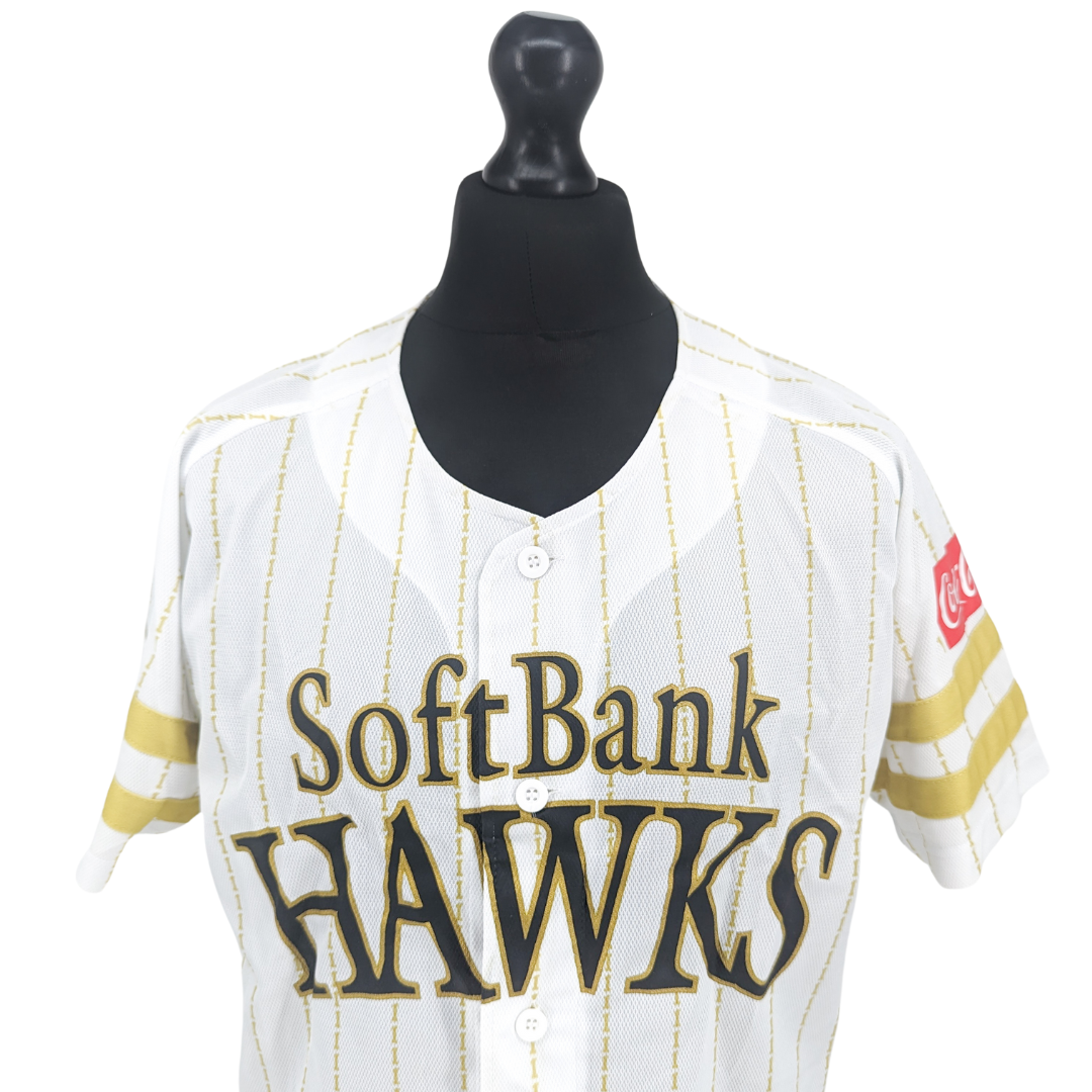 Fukuoka SoftBank Hawks home baseball shirt 2018