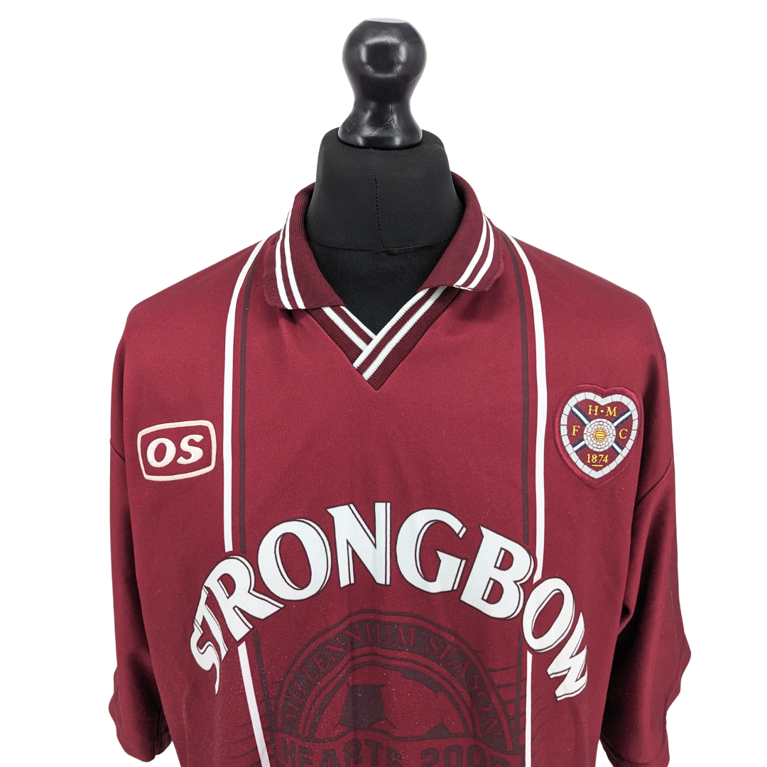 Heart of Midlothian home football shirt 1999/00 - (L)
