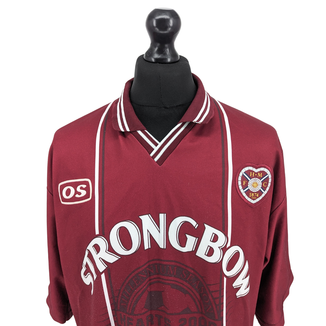 Heart of Midlothian home football shirt 1999/00