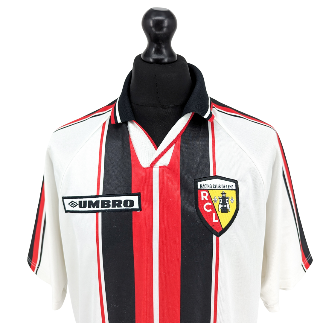 RC Lens away football shirt 1998/99 - (XL)