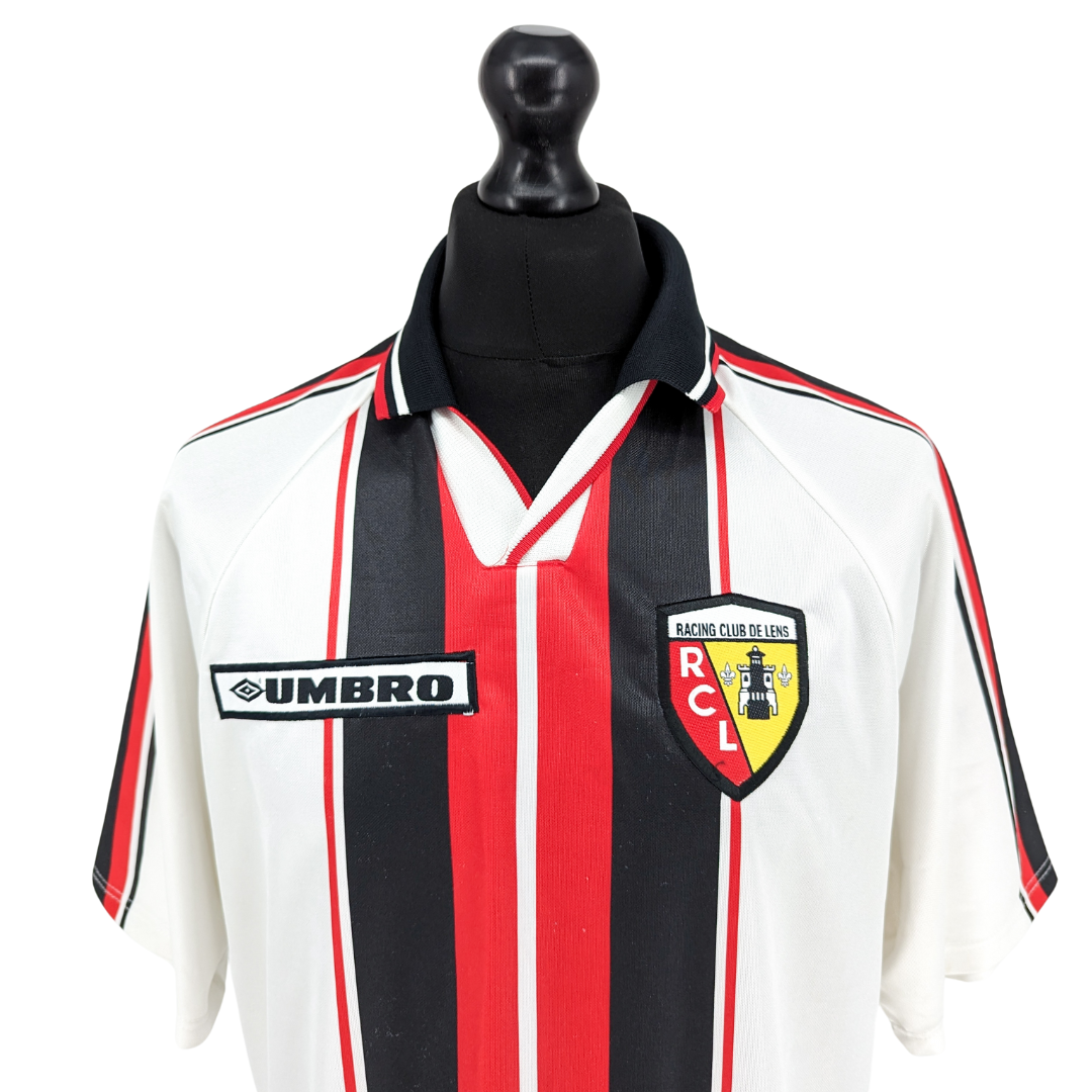 RC Lens away football shirt 1998/99