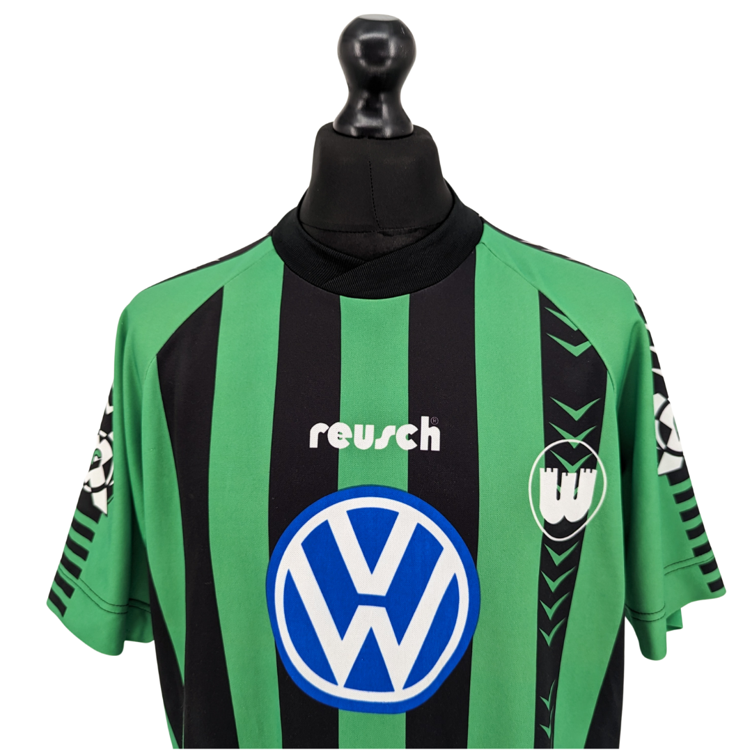 Wolfsburg home football shirt 1995/96