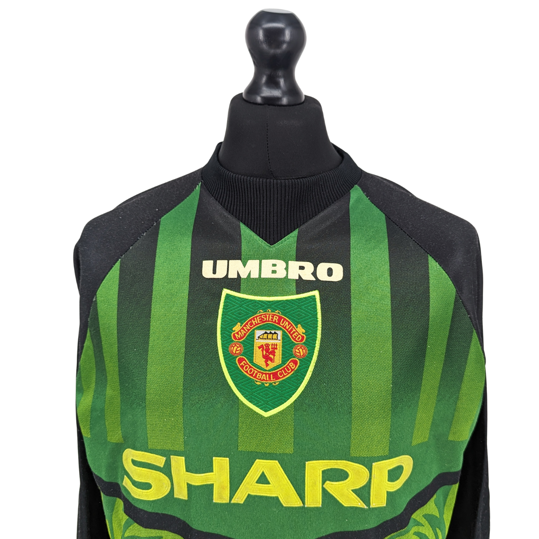 Manchester United goalkeeper football shirt 1997/98