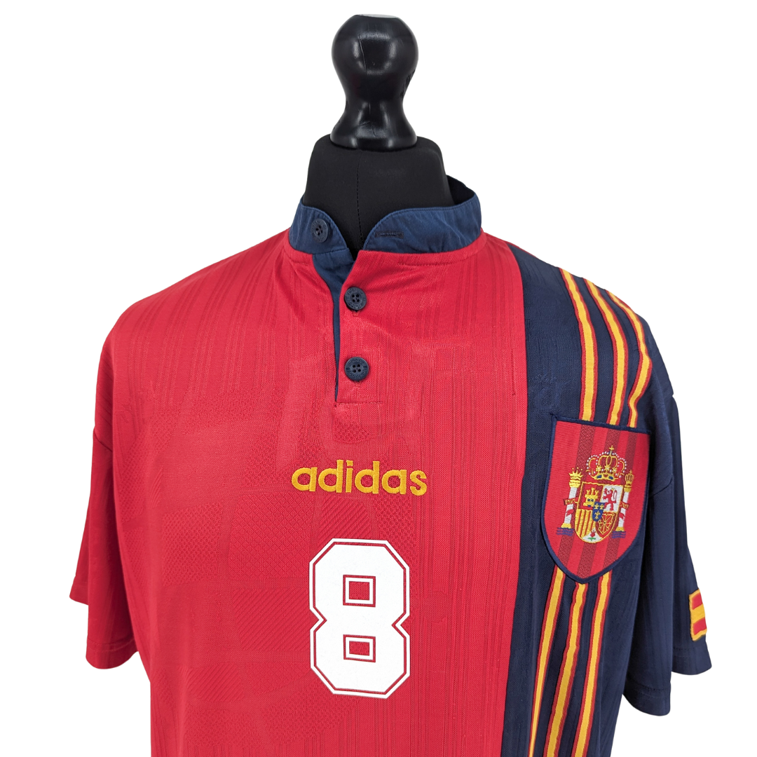 Spain home football shirt 1996/98 - (L)