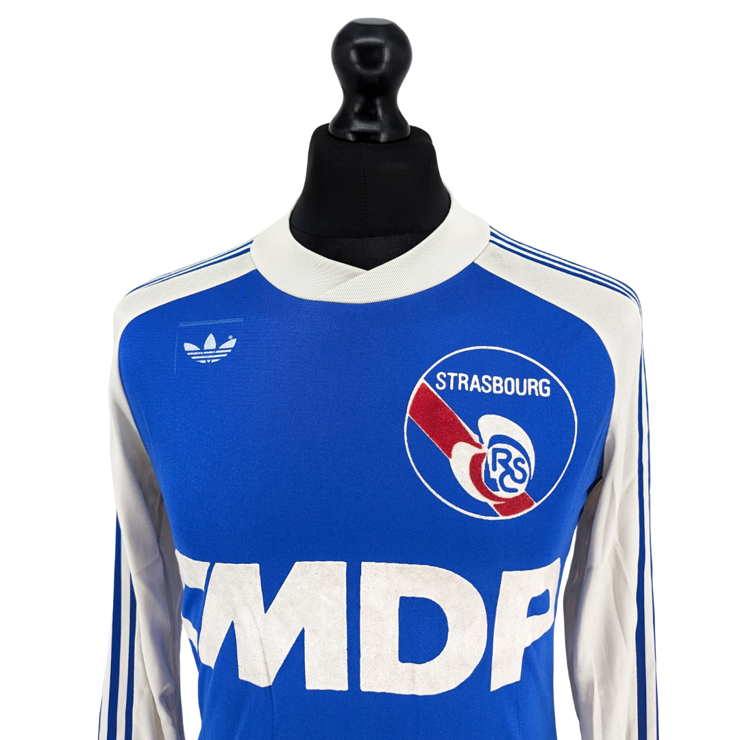 RC Strasbourg home football shirt 1978/79 - (S)