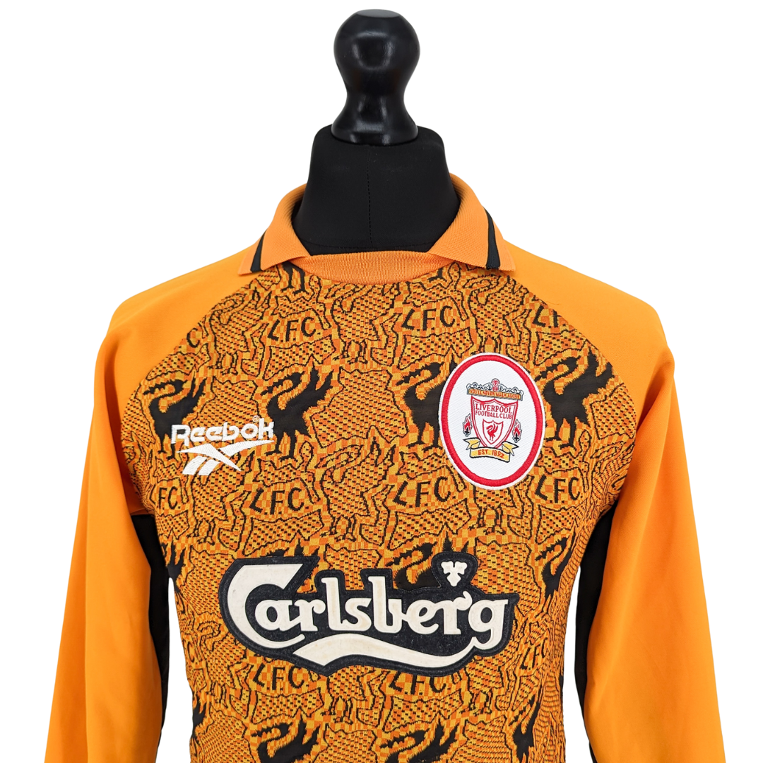 Liverpool goalkeeper football shirt 1996/97 - (XS)