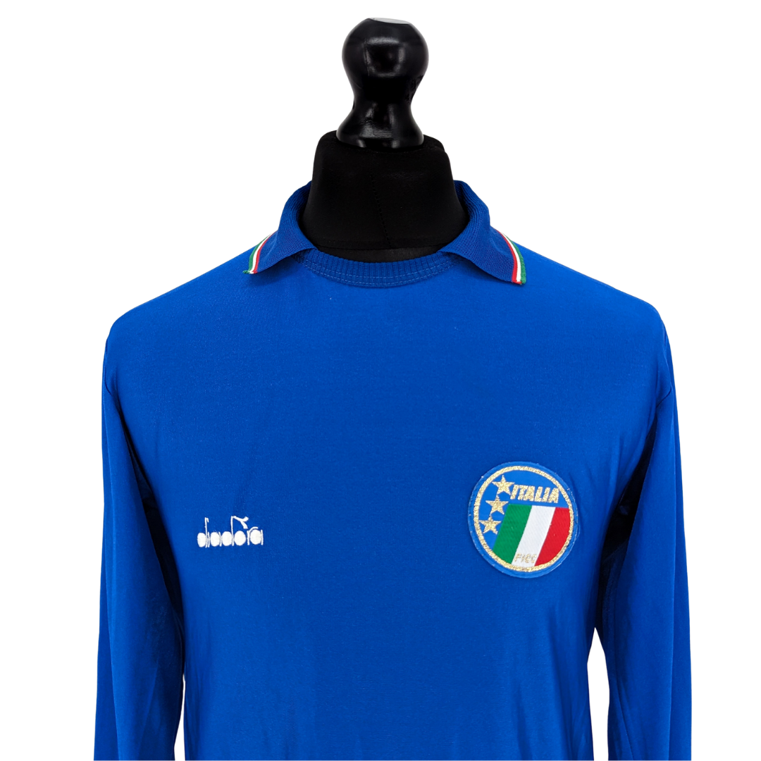 Italy home football shirt 1986/90 - (M)