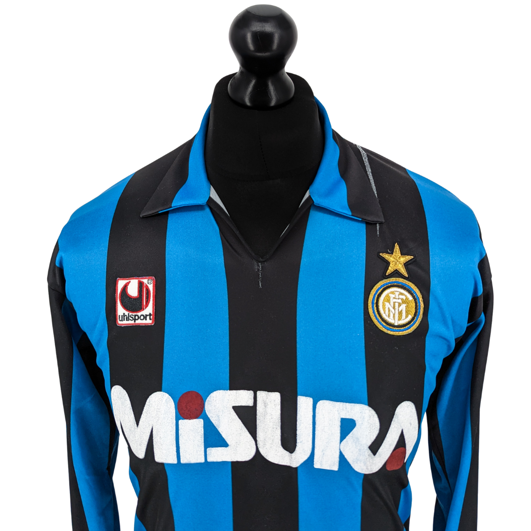 Inter Milan home football shirt 1990/91