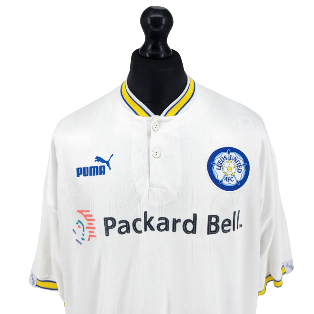 Leeds United home football shirt 1996/98