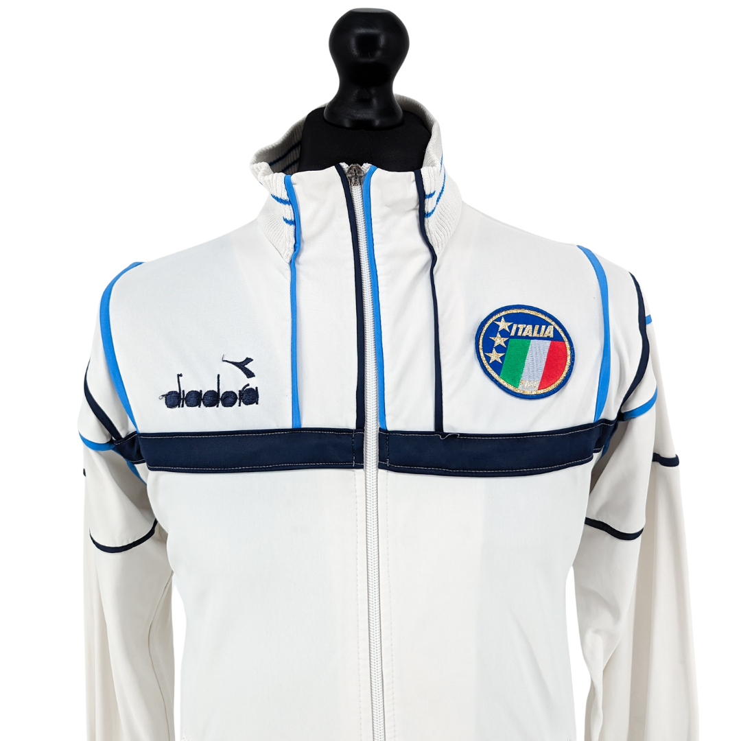 Italy training football jacket 1986/90 - (S)