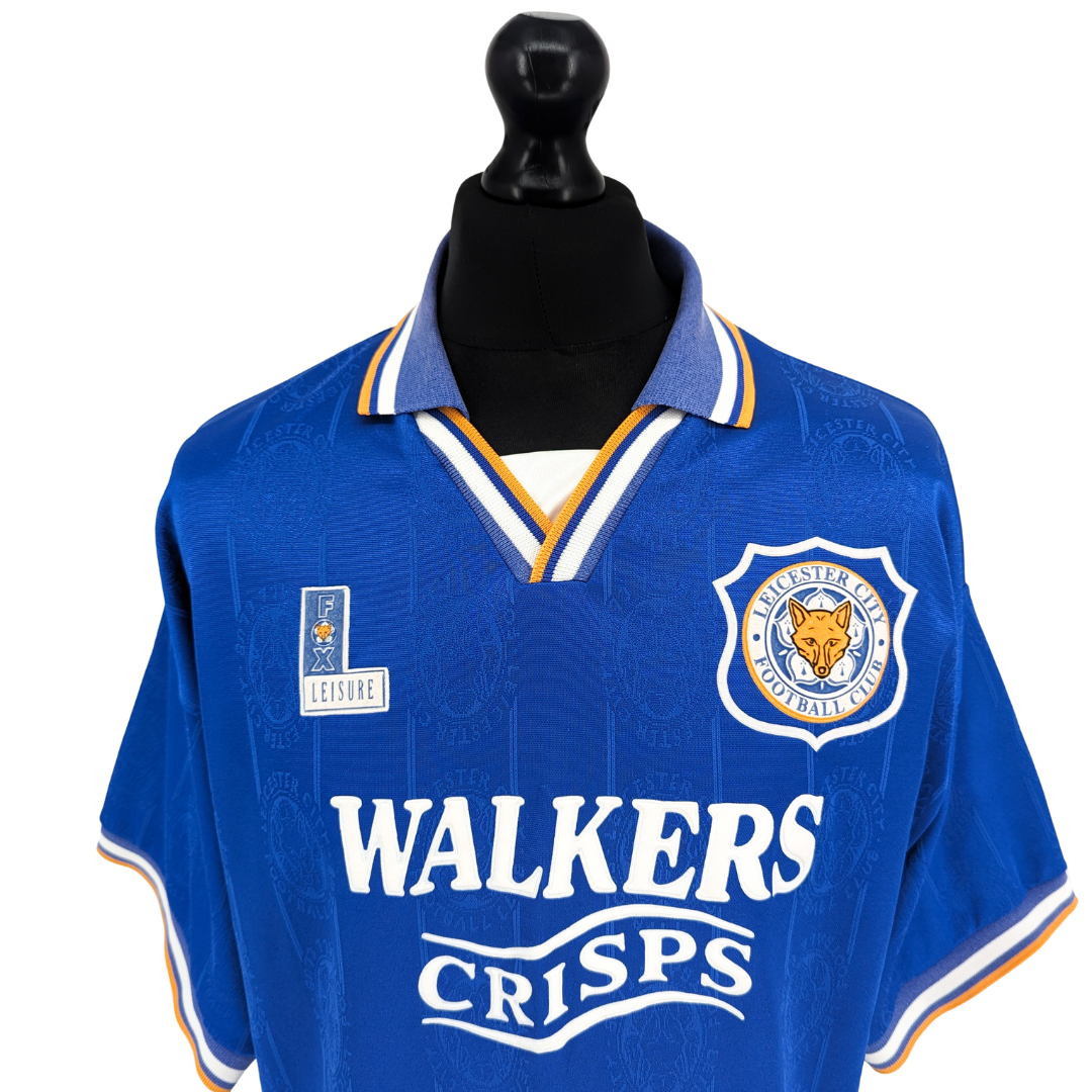 Leicester City home football shirt 1994/96 - (L)