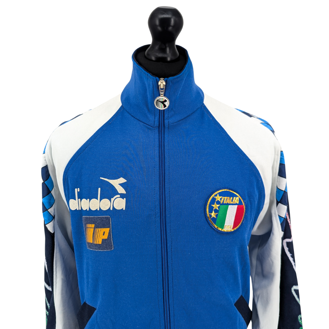 Italy training football jacket 1990/92 - (M)
