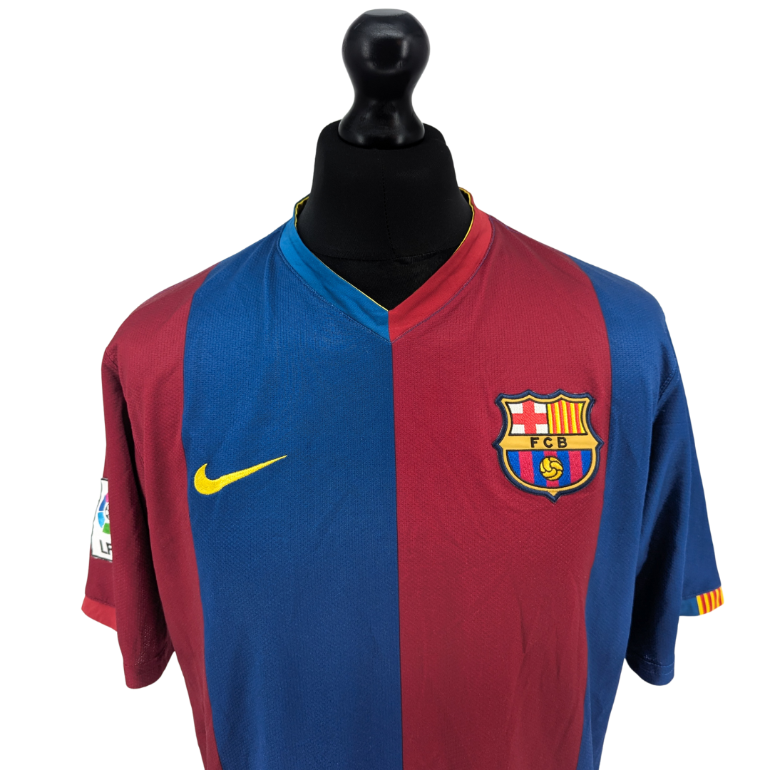 Barcelona home football shirt 2006/07 - (M)